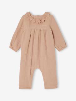 Baby-Latzhose, Overall-Mädchen Baby Overall, Musselin
