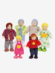 Puppenfamilie von HAPE, 6 Puppen  