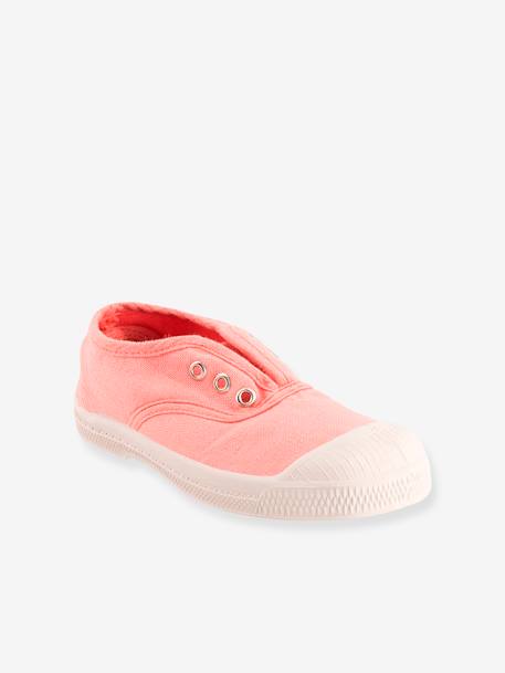 Kinder Stoffschuhe mit Gummizug ELLY E15149C15N BENSIMON blau+gelb+grün+marron+nude+rosa+wasserblau 