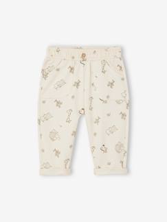 Bébé-Pantalon imprimé en molleton bébé