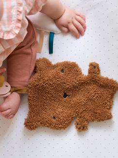 Spielzeug-Erstes Spielzeug-Schmusetuch, Schmusetier und Stoffspielzeug-Baby Schnullerkette mit Schmusetier