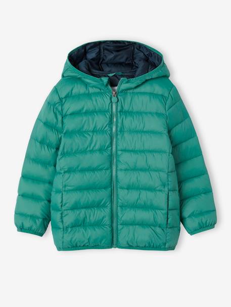 Jungen Light-Steppjacke mit Wattierung aus Recycling-Polyester blau+braun+englischgrün+grün+jeansblau+marine+petrol 