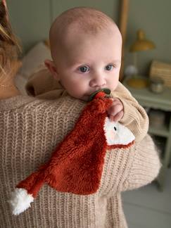 Jouet-Premier âge-Doudous, peluches et jouets en tissu-Attache-tétine Doudou en sherpa