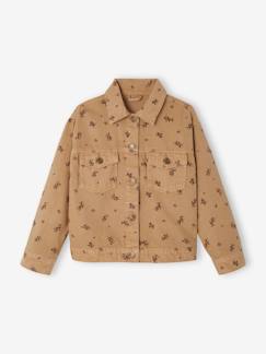 Fille-Manteau, veste-Veste-Veste à fleurs fille