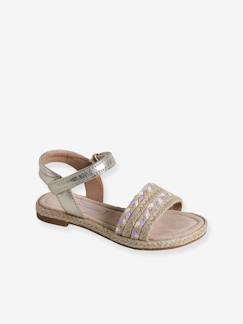 Schuhe-Kinder Klett-Sandalen mit Anziehtrick