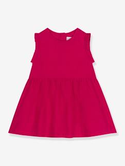 Baby-Mädchen Leinenkleid PETIT BATEAU