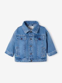 Baby-Mantel, Overall, Ausfahrsack-Baby Jeansjacke Oeko-Tex