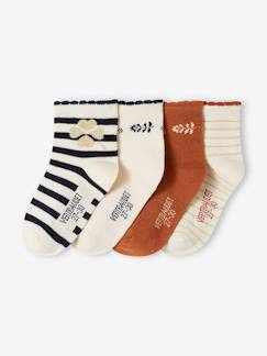 Mädchen-Unterwäsche-4er-Pack Mädchen Socken Oeko-Tex