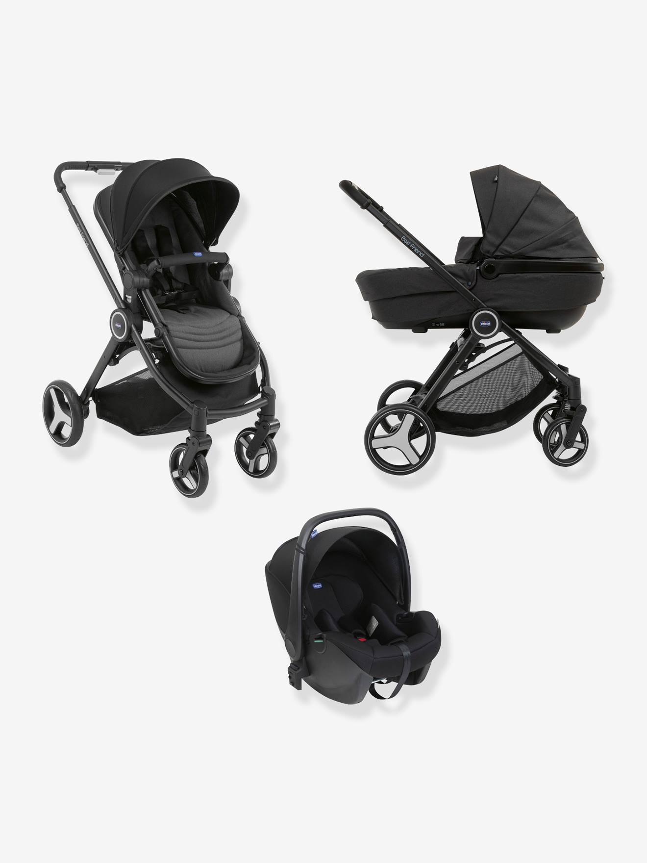 Combine Trio Best Friend Plus Comfort i Size CHICCO noir Puericulture