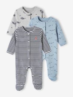 3er-Pack Baby Strampler aus Interlock Oeko-Tex