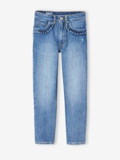 Mädchen-Hose-Gerade Mädchen Jeans, Hüftweite SLIM