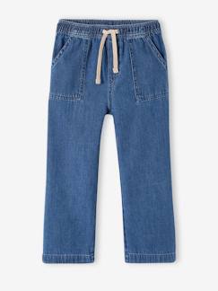 Mädchen-Mädchen Loose-fit-Jeans mit Schlupfbund Oeko-Tex