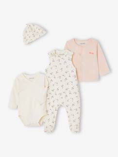 Bébé-Ensemble-Kit naissance personnalisable 4 pièces