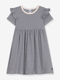 Fille-Robe-Robe manches courtes PETIT BATEAU