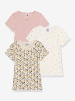 Mädchen-3er-Pack Mädchen T-Shirts PETIT BATEAU