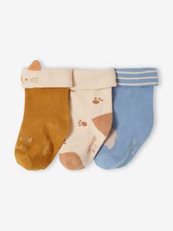 -3er-Pack Baby Socken mit Tieren Oeko-Tex