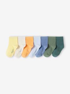 Junge-Unterwäsche-Socken-7er-Pack Jungen Socken BASICS Oeko-Tex