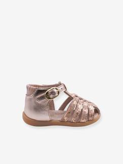 Schuhe-Babyschuhe 17-26-Lauflernschuhe Mädchen 19-26-Ballerinas, Spangenschuhe-Baby Sandalen für schmale Füsse 4012B071 BABYBOTTE