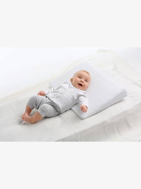 Kopfteilerhöhung für Babybett Weiss 