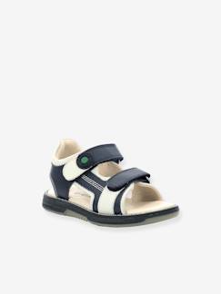 Chaussures-Chaussures garçon 23-38-Sandales-Sandales cuir enfant KickGalacxo 927710-30-103