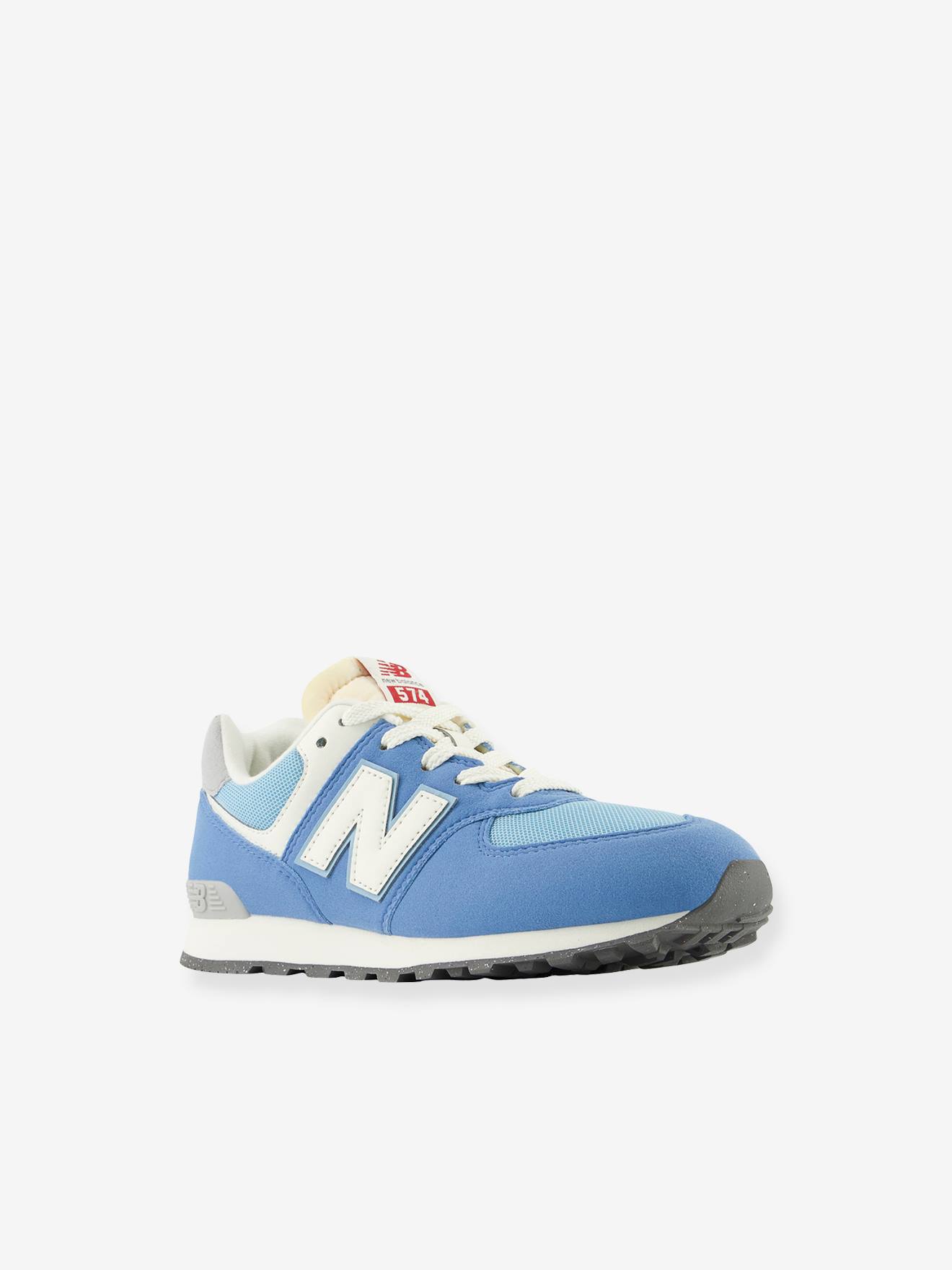 Baskets a lacets enfant GC574RCA NEW BALANCE bleu Chaussures