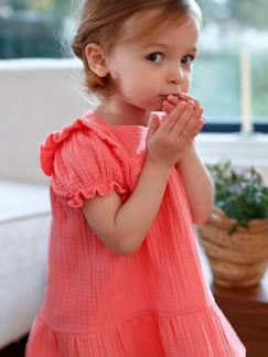 Baby-Baby Kleid aus Musselin