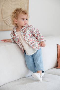 Baby-Mantel, Overall, Ausfahrsack-Baby Musselinjacke mit Recycling-Wattierung