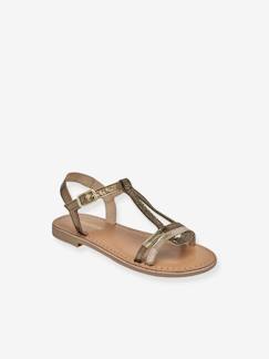 Chaussures-Chaussures fille 23-38-Sandales cuir enfant Bada PAR M. BELARBI
