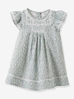 Bébé-Robe imprimée herbier bébé CYRILLUS