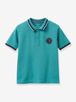 Junge-T-Shirt, Poloshirt, Unterziehpulli-T-Shirt-Jungen Poloshirt CYRILLUS aus Bio-Baumwolle