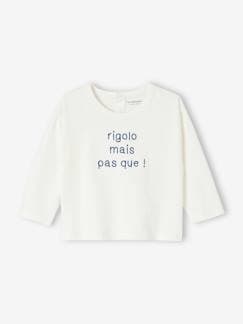 Baby-T-Shirt, Unterziehpulli-Baby Shirt aus Bio-Baumwolle, personalisierbar