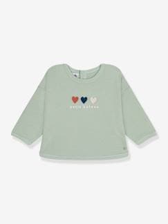 Baby-Mädchen Sweatshirt PETIT BATEAU, Herzen