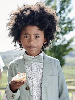 Garçon-Manteau, veste-Veste-Veste garçon cérémonie en coton/lin