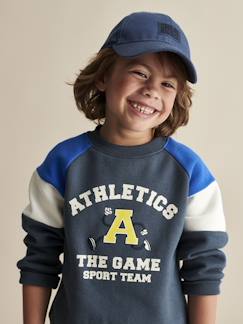 Junge-Sportbekleidung-Jungen Sport-Sweatshirt, Colorblock-Style Oeko-Tex