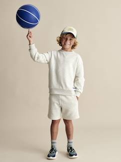 Junge-Sportbekleidung-Jungen Sport-Set: Sweatshirt & Shorts Oeko-Tex