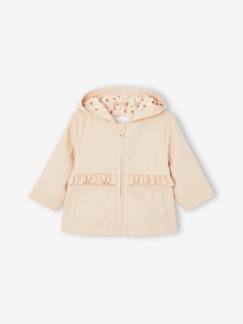 Baby-Gefütterte Baby Jacke mit Kapuze