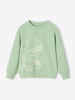 Junge-Jungen Sweatshirt mit Print BASIC Oeko-Tex