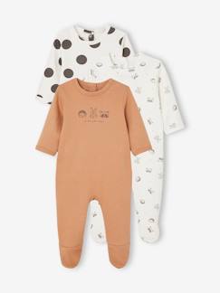 Baby-Strampler, Pyjama, Overall-3er-Pack Baby Strampler BASIC, Interlock-Jersey