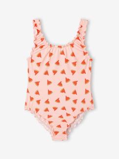 Fille-Maillot de bain 1 pièce imprimé pastèques fille