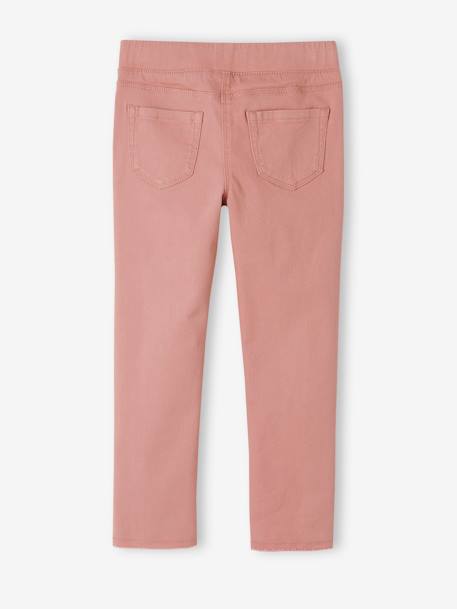 Farbige Mädchen Treggings aprikose pudrig+blush+graugrün+hellgelb+himmelblau+malve+tintenblau 