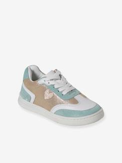 Chaussures-Chaussures fille 23-38-Baskets, tennis-Baskets en cuir fille collection maternelle