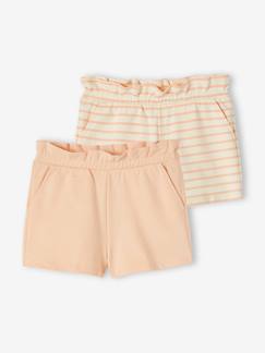 Lot de 2 shorts fille