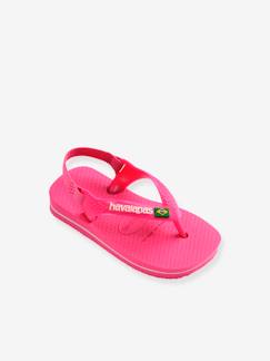 Chaussures-Chaussures bébé 17-26-Marche fille 19-26-Tongs Baby Brasil Logo II HAVAINAS