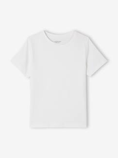 Garçon-T-shirt uni Basics garçon manches courtes