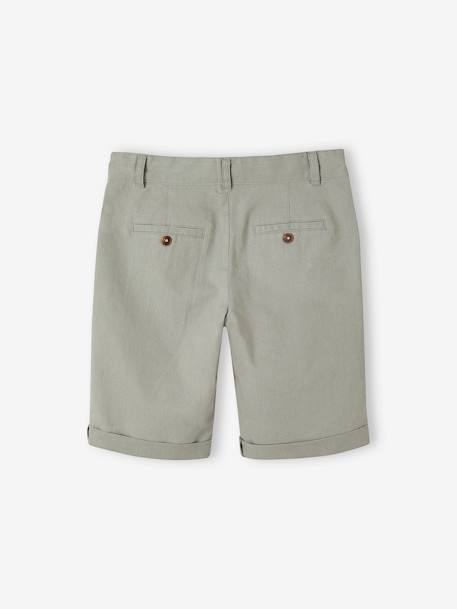 Festliche Jungen Bermudas blau+HELLBEIGE+MARINE+salbeigrün 