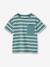Jungen T-Shirt, personalisierbar aqua+ocker 