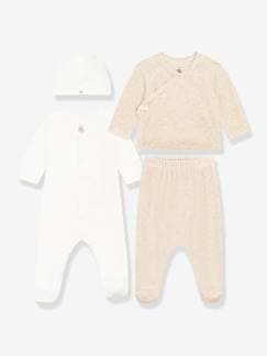 Bébé-Ensemble-Ensemble 4 pièces en coton bébé PETIT BATEAU