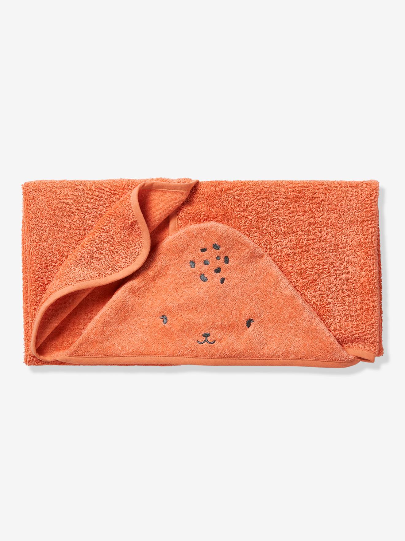 Serviette à Capuche Enfant 100% Coton Oeko-Tex - Poncho De Bain Plage - Taille 7-8 Ans