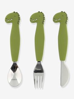 Puériculture-Repas-Lot de 3 couverts 2e âge Animal