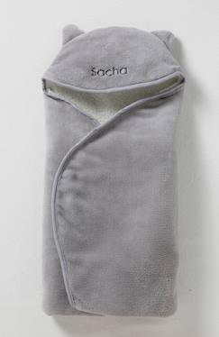 Babyartikel-Babydecke mit Kapuze, Mikrofaser/Fleece